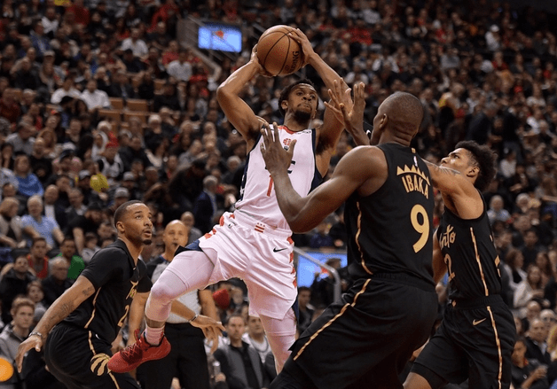 猛龙大胜奇才，毫无悬念