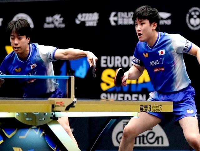 韩国队碾压德国队，张本智和高光表现